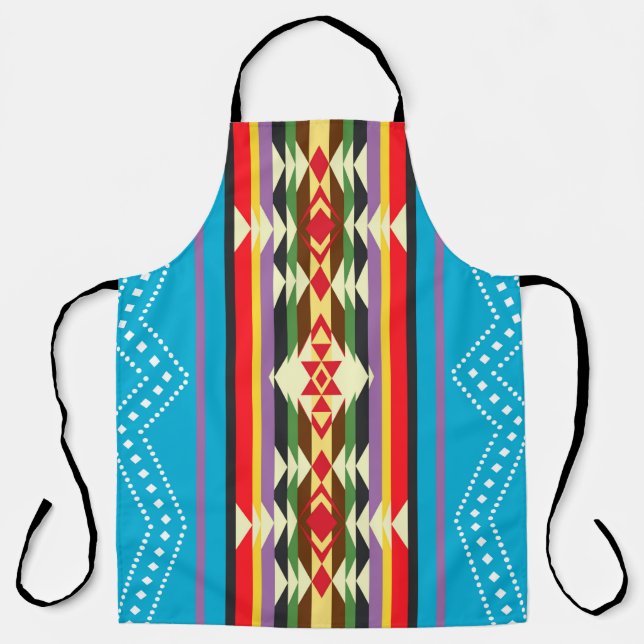 Delantal Patrón Navajo 1 (Anverso)
