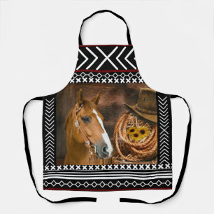 Delantal Patrón occidental de Lasso Gorra Vaquero de Caball