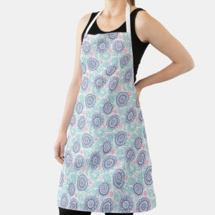 Delantal Patrón Paisley Étnico