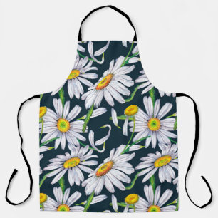 Delantal Patrón sin foco de flores y pétalos de gran camo