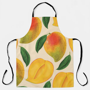 Delantal Patrón sin foco de fruta de mango