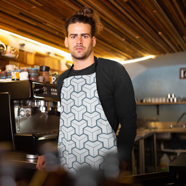 Delantal Patrón sin problemas de formas geométricas (Subido por el creador)