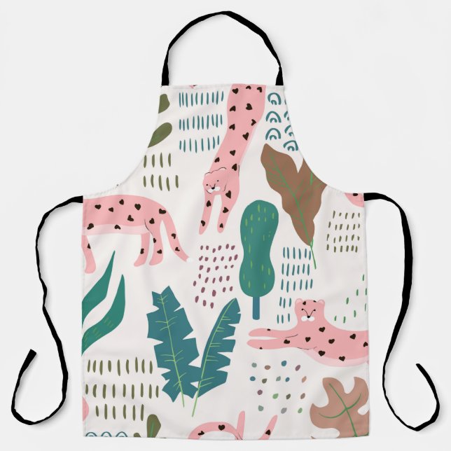 Delantal Patrón sin soldadura de la jungla (Anverso)