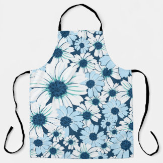 Delantal Patrón sin soldadura floral/patrón textil floral, 