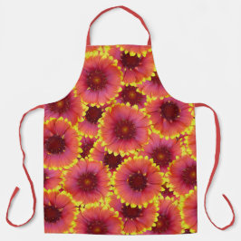 Delantal Patrón sin soldadura Gaillardia
