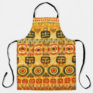Delantal Patrón tribal sin soldadura