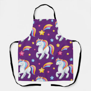 Delantal Patrón unicornio de caballo mágico