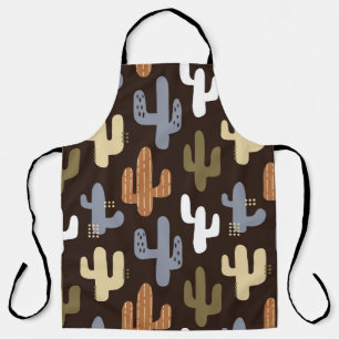 Delantal patrones de fondo sin fisuras al estilo escandinav