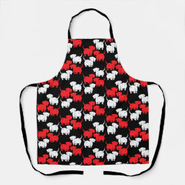 Delantal Patrones de perro de Dachshund alemanes