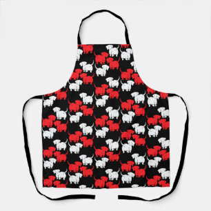 Delantal Patrones de perro de Dachshund alemanes