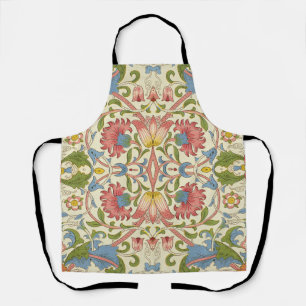 Delantal Patrones florales de William Morris Loddon Blossom