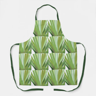 Delantal Patrones perfectos de hojas tropicales