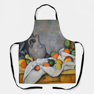 Delantal Paul Cezanne - Cortina, Jarra y Frutero