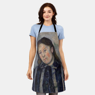 Delantal Paul Cezanne - Madame Cezanne con el cabello suelt