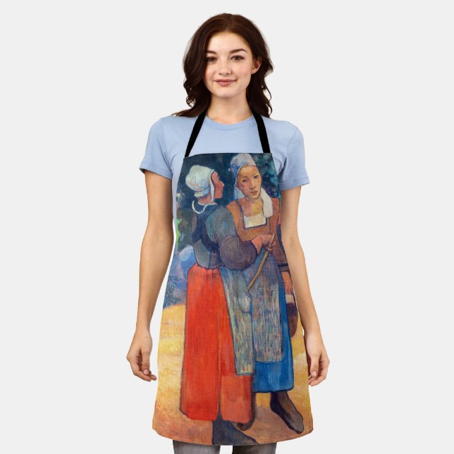 Delantal Paul Gauguin - Paysannes Breton (Gastado)