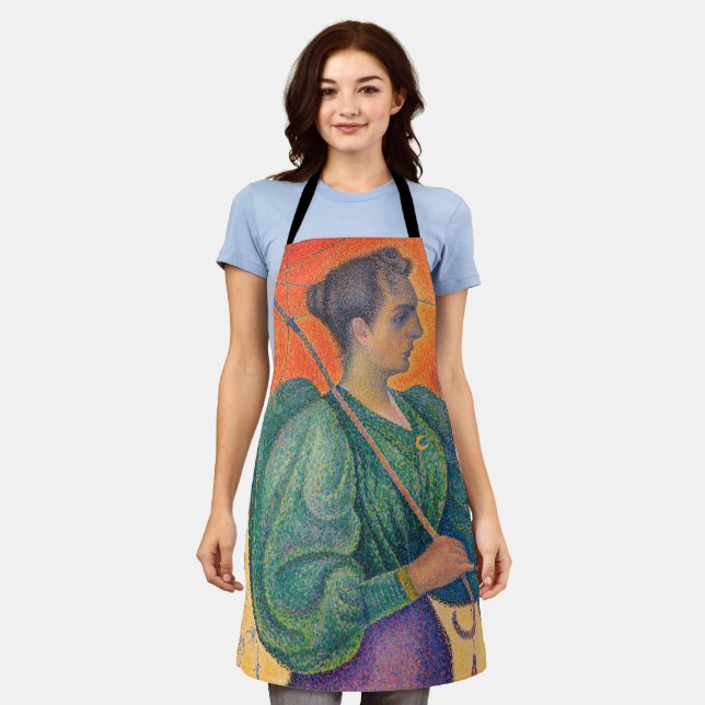 Delantal Paul Signac - Mujer con parasol (Gastado)