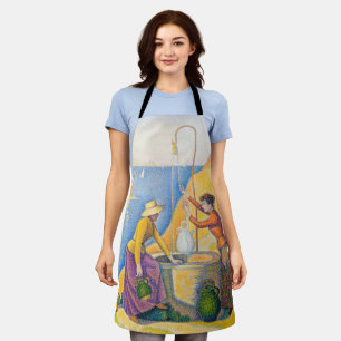 Delantal Paul Signac - Mujeres en el pozo