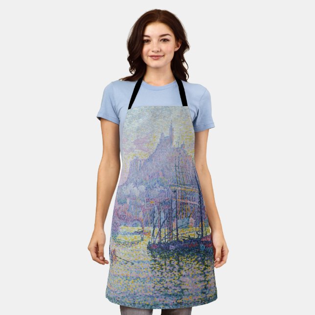 Delantal Paul Signac - Notre-Dame-de-la-Garde, Marsella (Gastado)