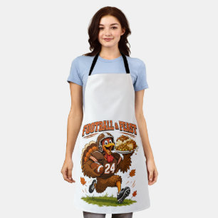 Delantal Pavo de Fútbol & Fiesta