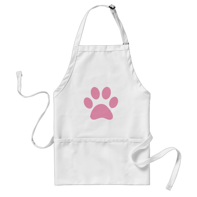 Delantal Paw Print Keychain (Frente)