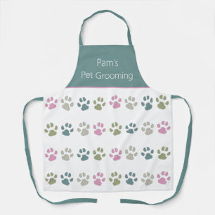 Delantal Paws Apron Mascota Pastel Personalizado