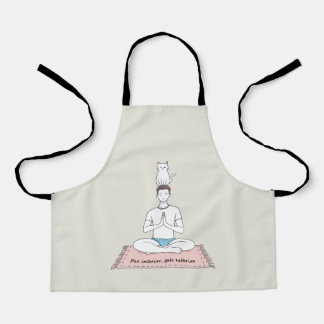 Delantal Paz Interior, Gato Exterior