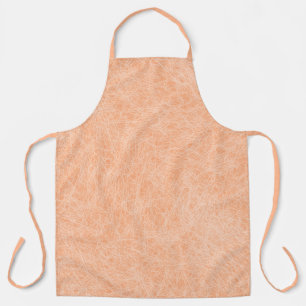 Delantal Peach Fuzz Faux Leather