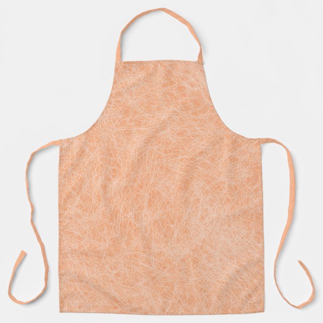 Delantal Peach Fuzz Faux Leather (Anverso)