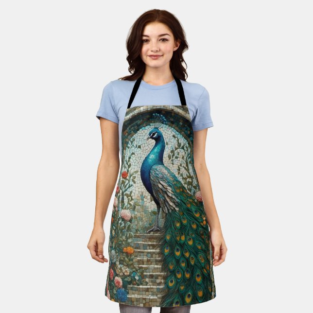 Delantal Peacock (Gastado)