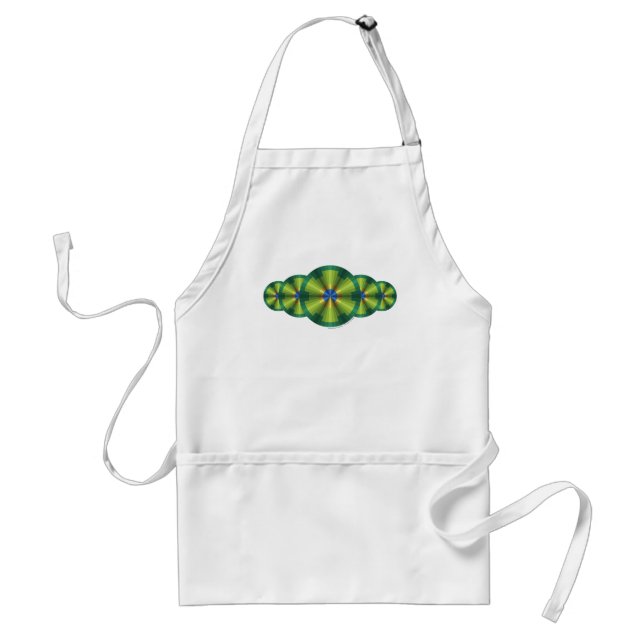 Delantal Peacock Illusion Apron (Frente)