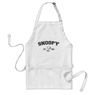 Delantal PEANUTS   Vieja Snoopy - Este. 1950