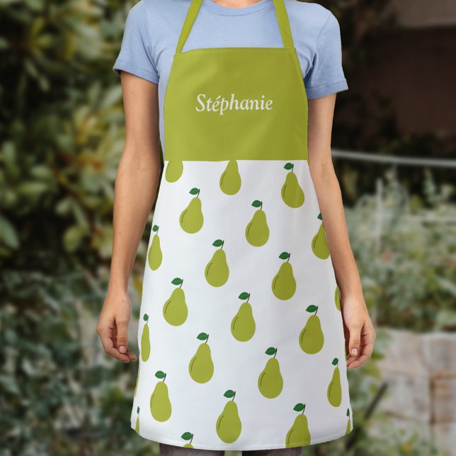 Delantal Pear Fruto (Pear Apron)