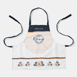 Delantal Pearl Black Watusi Tacao Boda Apron