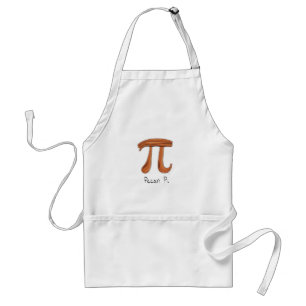 Delantal Pecan Pi Cute Math Pi Day Pie Baking Apron