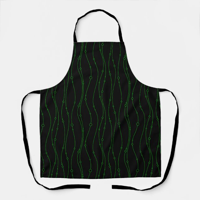 Delantal Peggy Ann Green en Black St Patrick's Apron (Anverso)