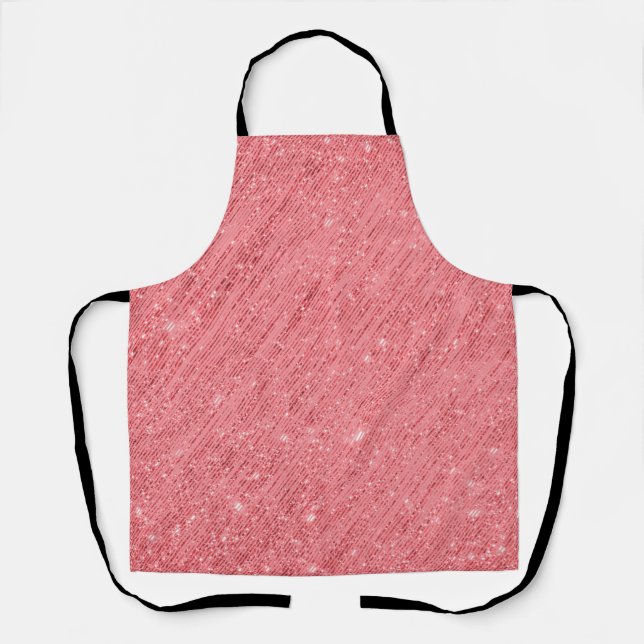Delantal Peggy Ann Pink Kitchen Apron (Anverso)
