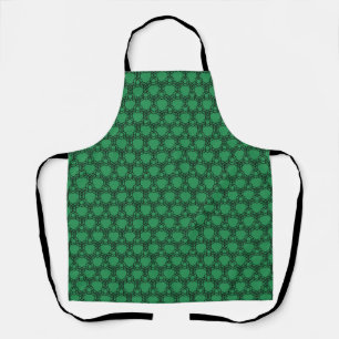 Delantal Peggy Ann por todos lados verde negro St Patrick's