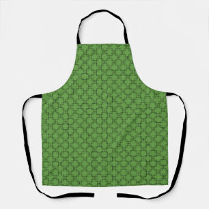 Delantal Peggy Ann por todos lados verde negro St Patrick's