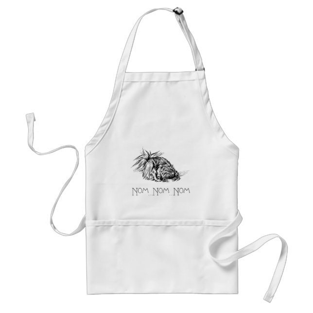 Delantal Pekingese Comedor Ansioso (Frente)