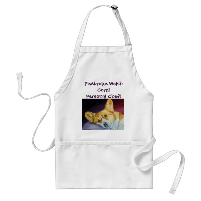 Delantal Pembroke Welsh Corgi Apron (Frente)