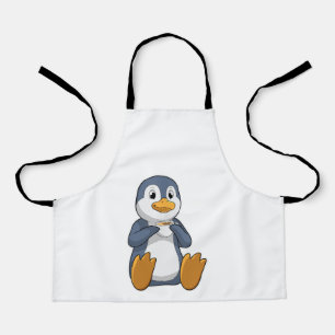 Delantal Penguin con Copa de Café