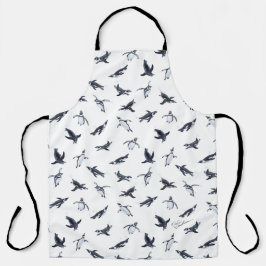 Delantal Penguin Flight Squad | Ocean Art Design