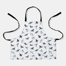 Delantal Penguin Flight Squad | Ocean Art Design
