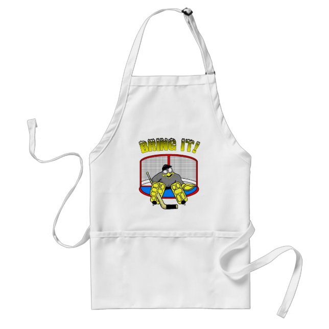 Delantal Penguin Goalie Apron (Frente)