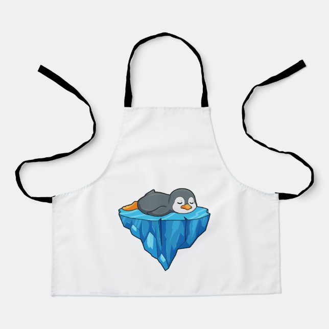 Delantal Penguin on Ice floe (Anverso)