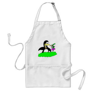 Delantal Penguin y Leprechaun
