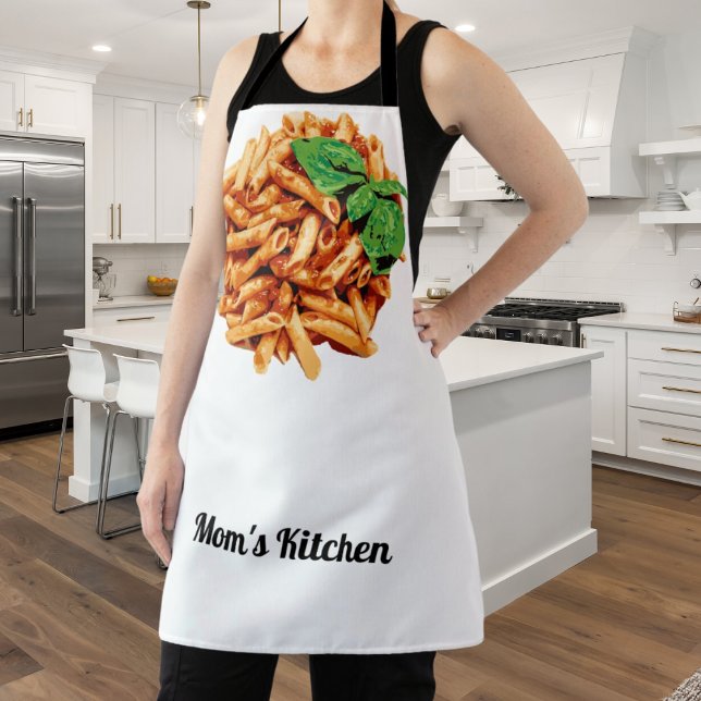Delantal Penne Pasta Personalizada Funny Apron Italiano (Subido por el creador)