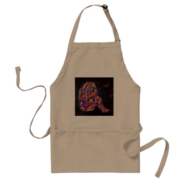 Delantal Pensamiento profundo (Frente)