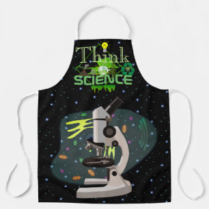 Delantal Pensar en la microbiología científica