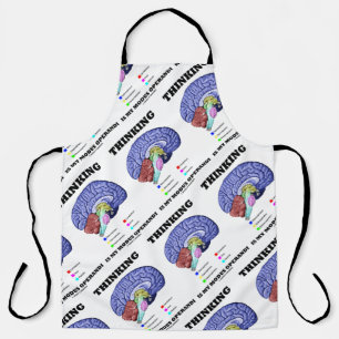 Delantal Pensar es mi modus operandi Anatomía Cerebral